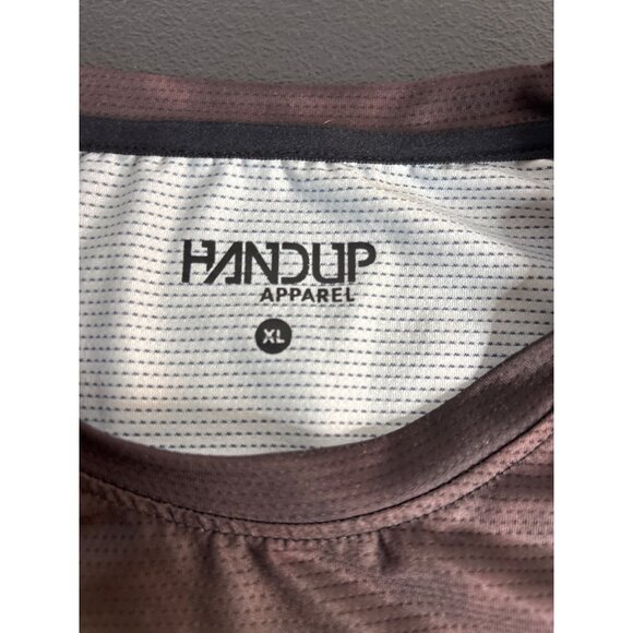 HANDUP Apparel Men's Brown Wolf Vent Top Cycling Shirt XL NWOT - Picture 5 of 8